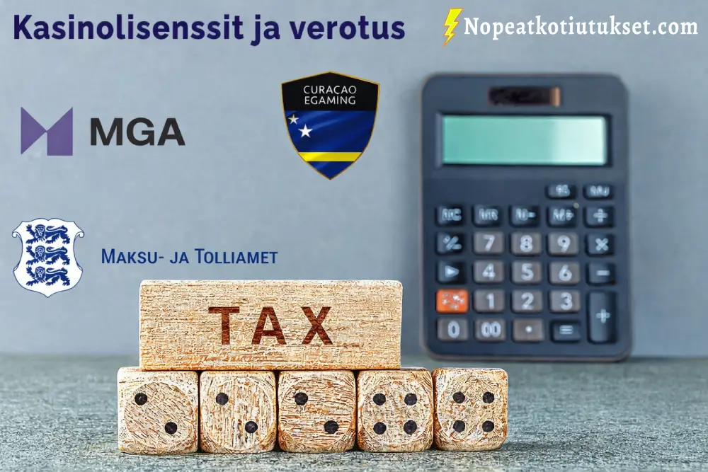 Kasinolisenssit ja verotus